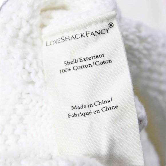 LOVESHACKFANCY SWEATER HOODIE - Picture 5 of 6